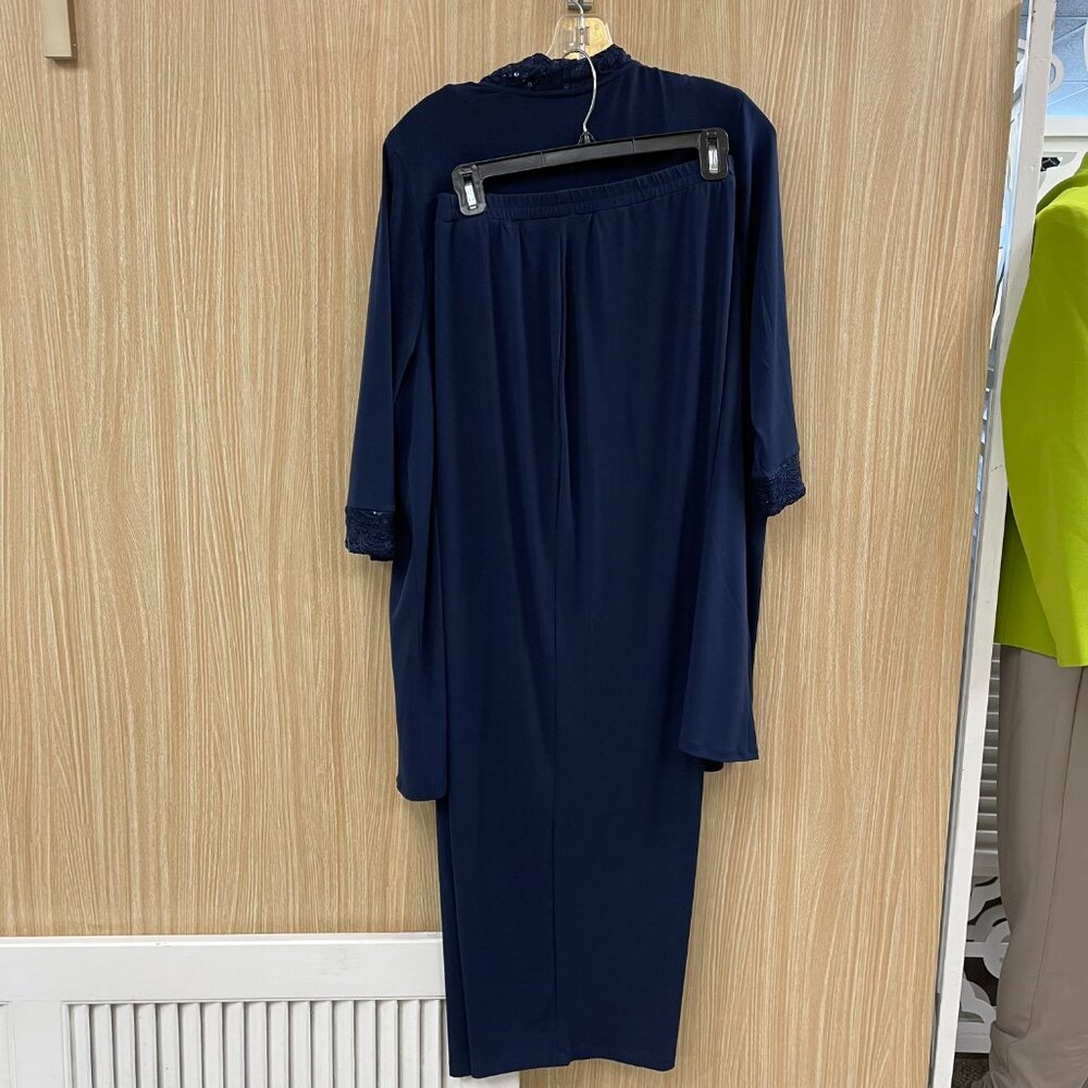 Catherine's 3 Piece Blue Formal Outfit size 20W - Picture 5 of 8